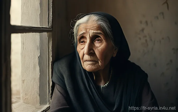 시리아 갈등 속 인권 문제 - **Prompt:** A dynamic and hopeful depiction of a diverse group of Syrian community members, includin...