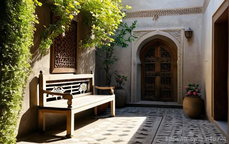 시리아 이슬람 건축물 - **Prompt 1: The Grand Umayyad Mosque in Damascus**
    "A majestic, wide-angle view of the Grand Uma...